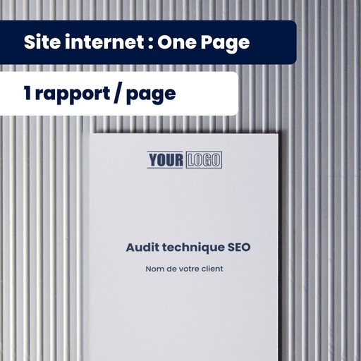 [Taskeo] Audit Technique SEO - BASIC / Site Internet : One page
