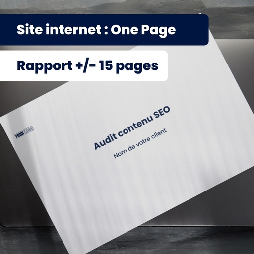 [Taskeo] Audit Contenu SEO - BASIC / Site Internet : One page