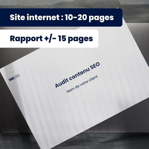 [Taskeo] Audit Contenu SEO - GOLD / Site Internet : 10 à 20 pages