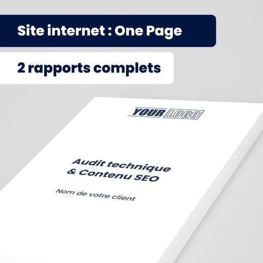 [Taskeo] Pack Audit SEO - BASIC / Site Internet : One page