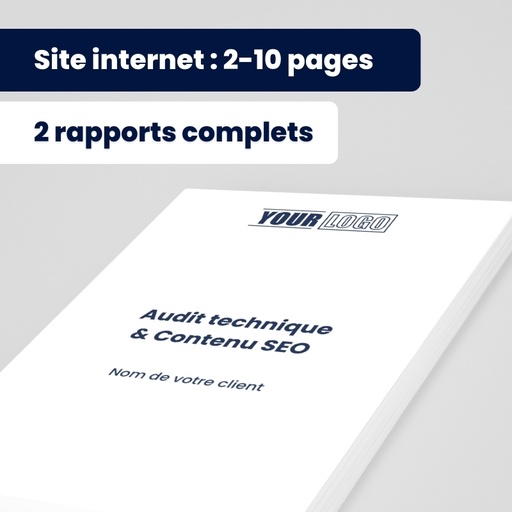 [Taskeo] Pack Audit SEO - SILVER / Site Internet : 2 à 10 pages