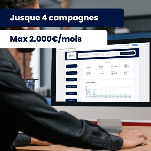 [Taskeo] Suivi mensuel Google Ads - BASIC / Max 4 campagnes ou 2000€ par mois