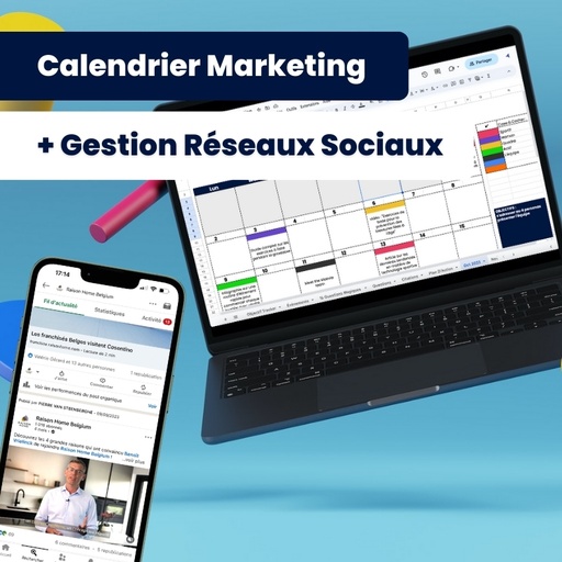 [Taskeo] Pack annuel Réseaux Sociaux - GOLD / 8 publications par mois